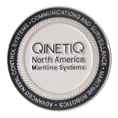 QinetiQ North America challenge Coins