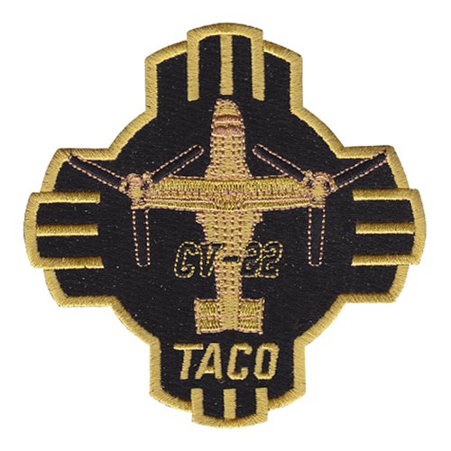 188 OSS Taco CV-22 Blacked Out Patch