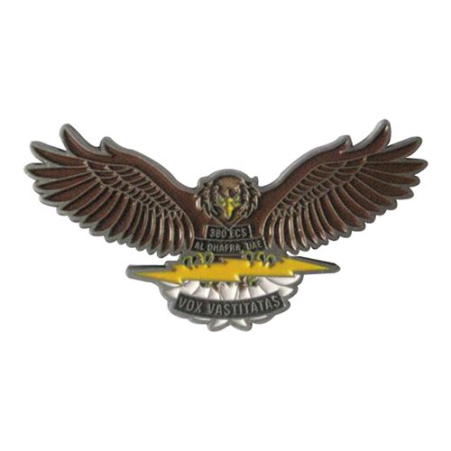380 ECS Hawk Challenge Coin