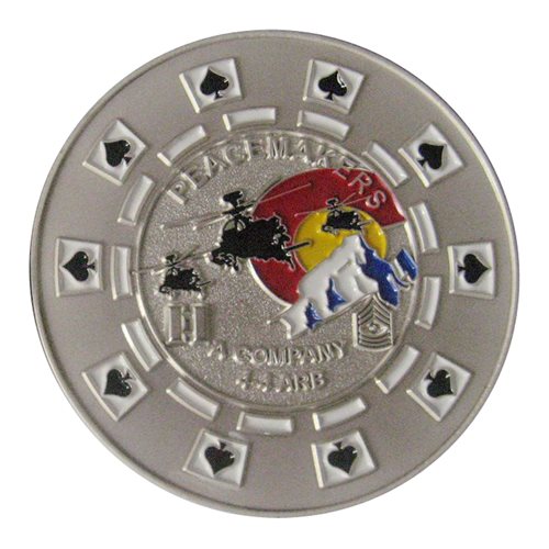 A CO 4-4 ARB Peacemakers Challenge Coin - View 2