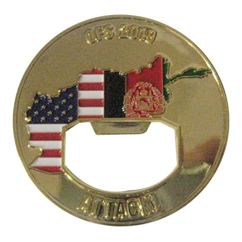 354 FS OFS 2019 Bottle opener Challenge Coin - View 2
