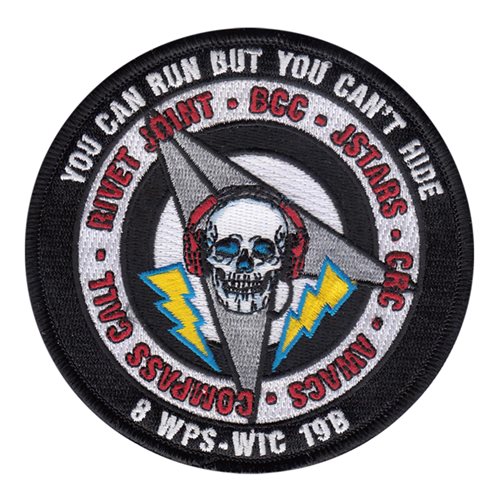 8 WPS WIC 19B Patch | 8th Weapon Squadron Patches