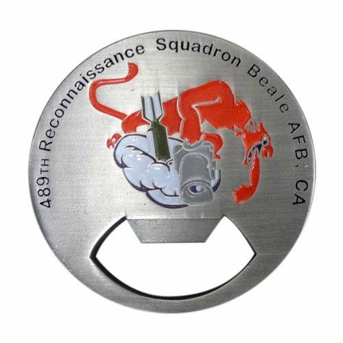 489 RS Custom Air Force Challenge Coin - View 2