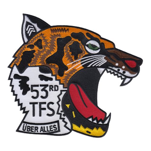 53 TFS Uber Alles Tiger Patch | 53rd Tactical Fighter