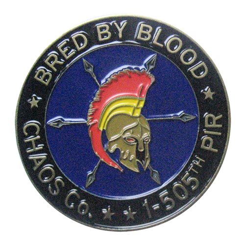 Chaos Company, 1-505 PIR, 3BCT, 82 ABN DIV challenge coin