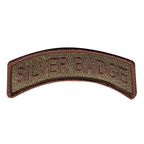349 RCS Silver Badge Tab