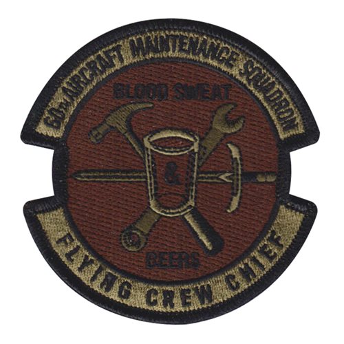 60 AMXS Blood Sweat Beers OCP Patch