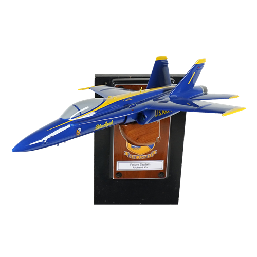 Design Your Own USN Blue Angels F/A-18C Custom Aircraft Model - View 2