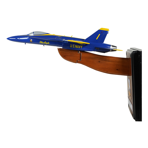 Design Your Own USN Blue Angels F/A-18C Custom Aircraft Model - View 3