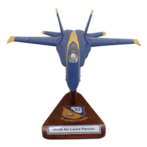 Design Your Own USN Blue Angels F/A-18C Custom Aircraft Model - View 4