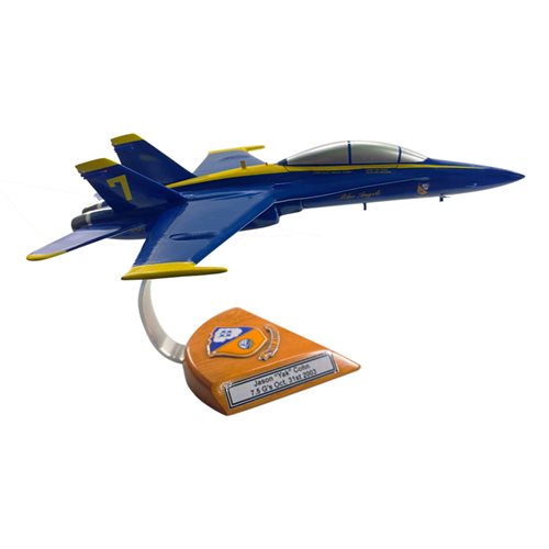 Design Your Own USN Blue Angels F/A-18C Custom Aircraft Model - View 6