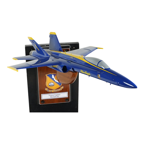 Design Your Own USN Blue Angels F/A-18C Custom Aircraft Model - View 7