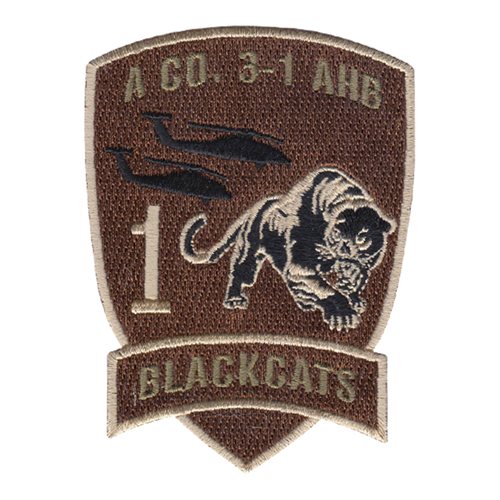 A CO 3-1 AHB Blackcats Patch