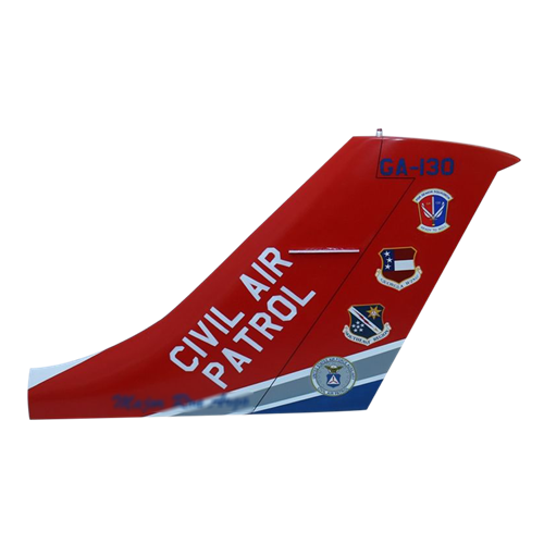 Cessna 182 Custom Aircraft Tail Flash  - View 3