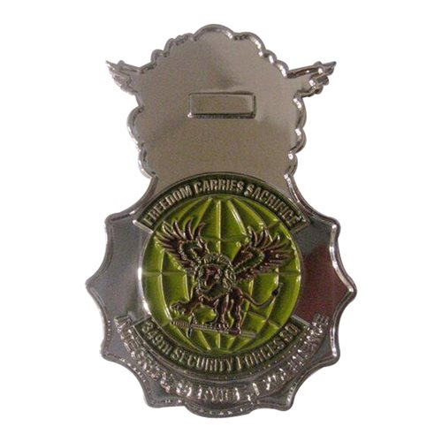 349 SFS Commander Challenge Coin - View 2