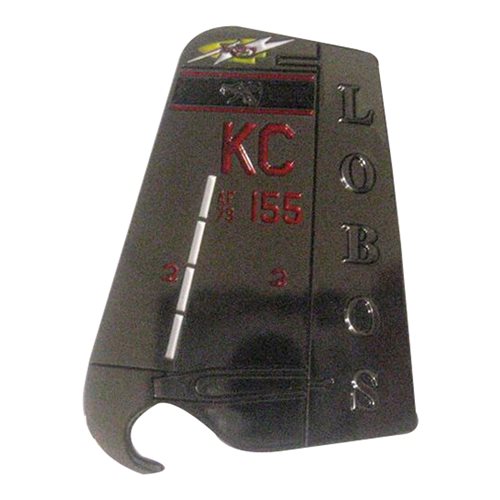 358 FS KC 135 Tail flash Bottle Opener Challenge Coin - View 2