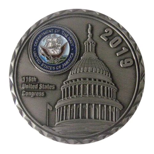 Navy Congressional Fellows Challenge Coin