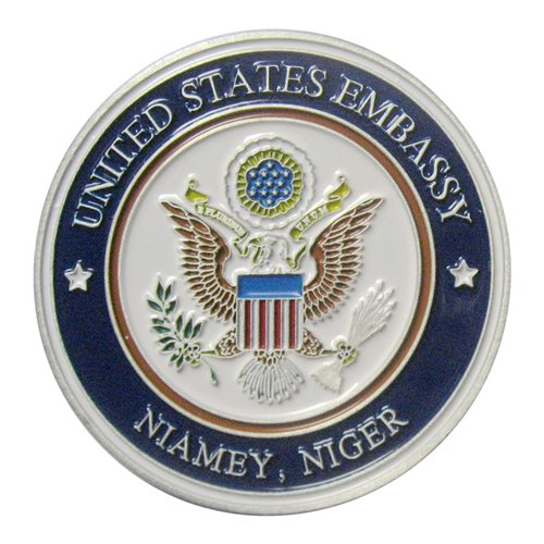 US Embassy Niamey Challenge Coin