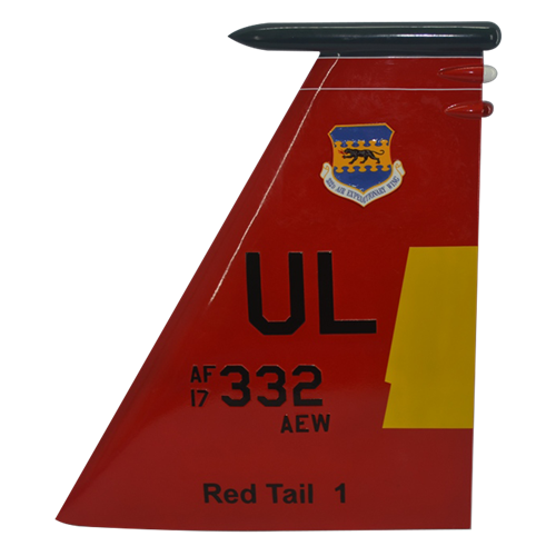332 AEW F-15E Strike Eagle Tail Flash - View 3