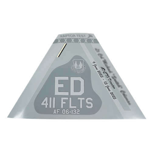 411 FLTS F-22A Raptor Tail Flash - View 2