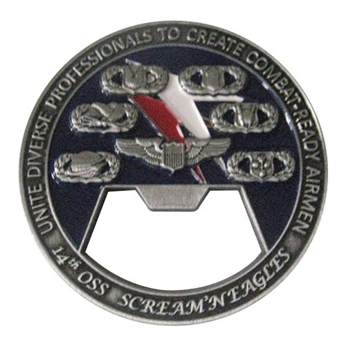 14 OSS Bottle Opener Coin - View 2