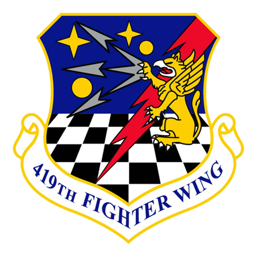 419 FW F-35A Airplane Tail Flash