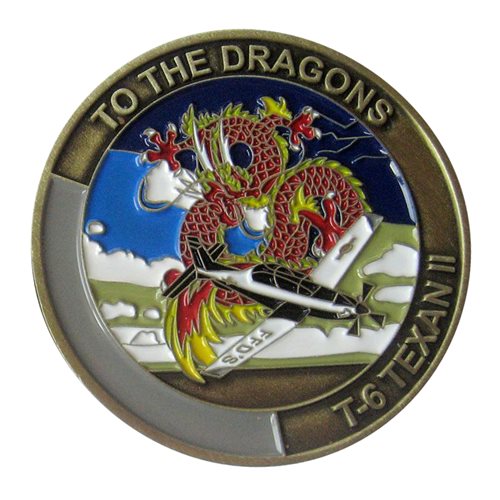 33 FTS to the Dragon Challenge Coin - View 2