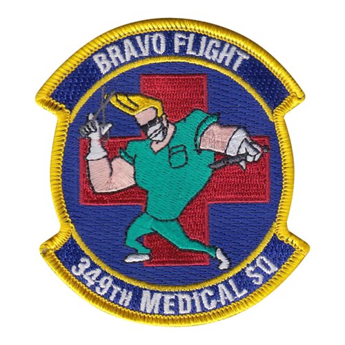 349 MDS Bravo Flight Patch