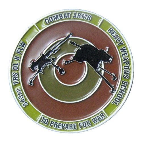 343 TRS FLW SF Schoolhouse Challenge Coin - View 2