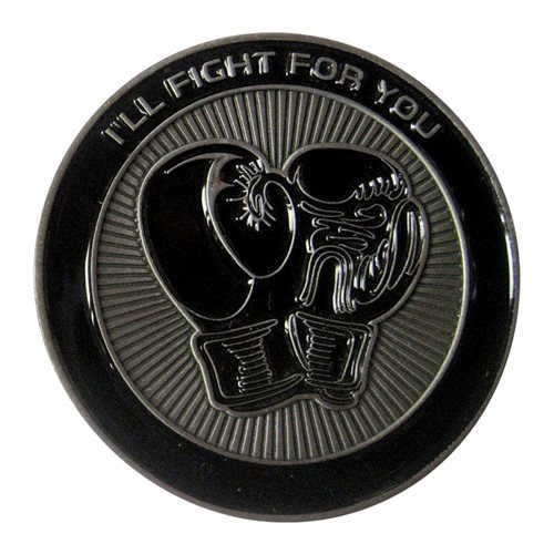 No Regrets Challenge Coin - View 2