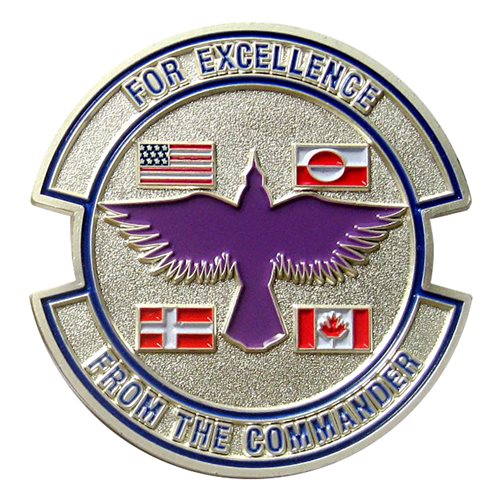 821 SS Commander  Challenge Coin - View 2