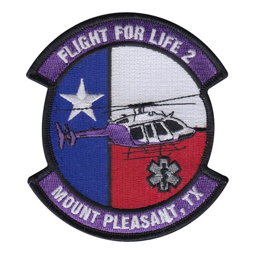 Flight for Life 2 Mount Pleasant TX Patch
