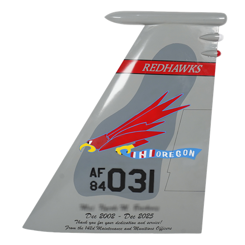 142 FW F-15C Eagle Tail Flash - View 2