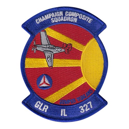 Champaign Composite Squadron GLR IL 327 Patch