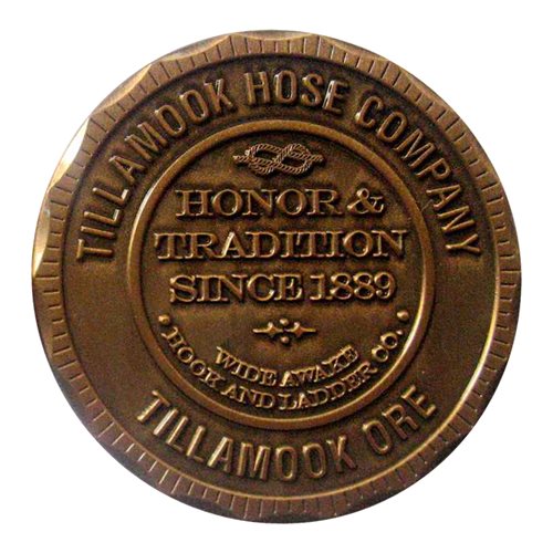 Tillamook Fire District Challenge Coin