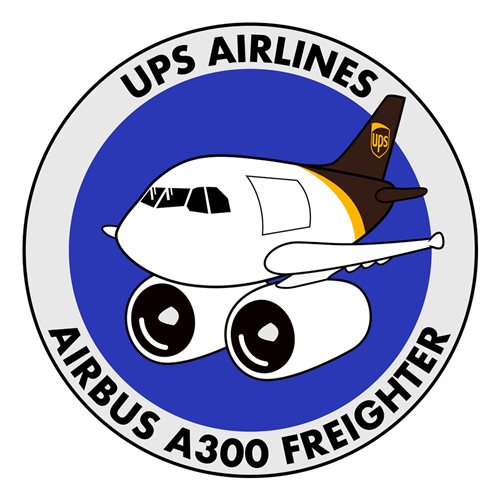 UPS Airlines Airbus A300 Freighter Patch