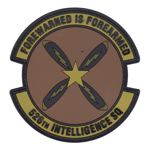526 IS Spice Brown OCP PVC Patch