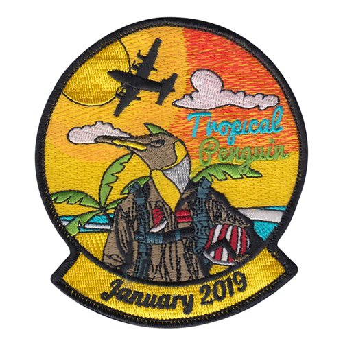 130 AW Tropical Penguin Patch  