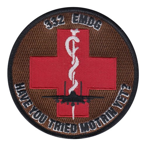 Fange Ældre borgere Kunde 332 EMDG Medic Morale Patch | 332nd Expeditionary Medical Group Patches