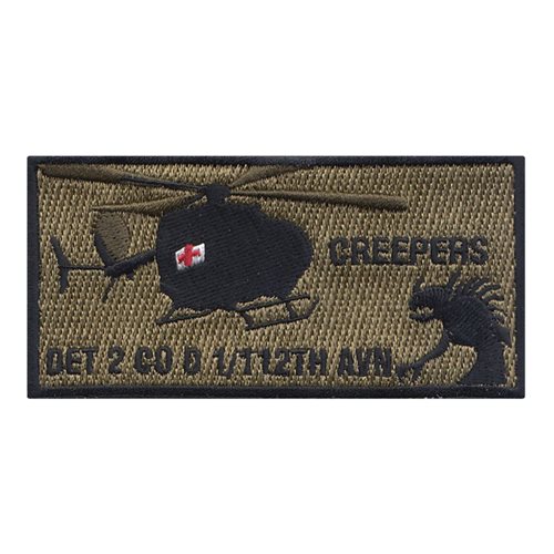 Det 2 D Co 1-112th AVN Creepers Morale Patch