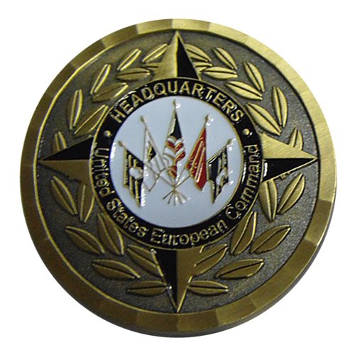 HQ USEUCOM J2 Coin  - View 2