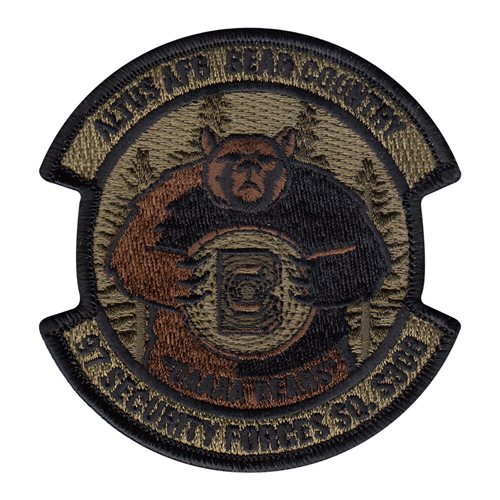 97 SFS Bravo Flight Morale OCP Patch 97th Security Forces Squadron