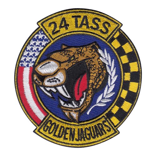 24 TASS Golden Jaguars Patch