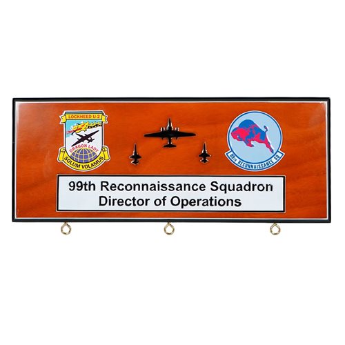 Custom 3-Hook Briefing Stick Rack - View 9