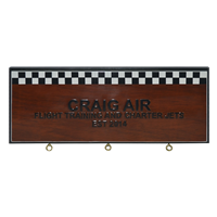 Custom 3-Hook Briefing Stick Rack - View 6