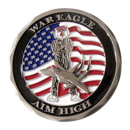 AFROTC Det 005 Auburn University Challenge Coin  - View 2