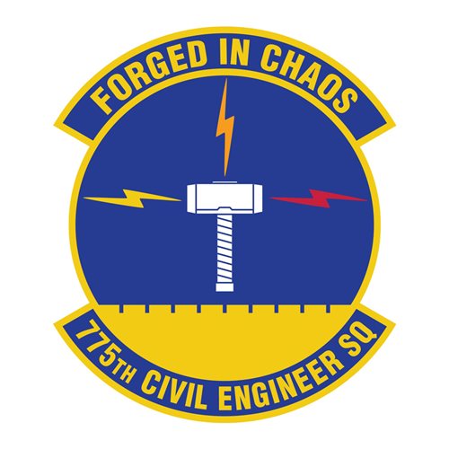 775 CES Patch | 775th Civil Engineer Squadron Patches