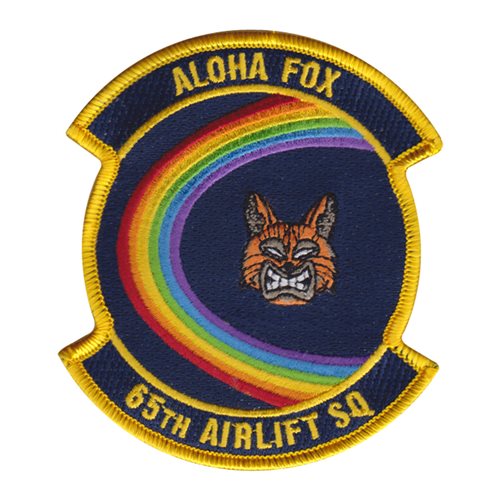65 AS Aloha Fox Patch