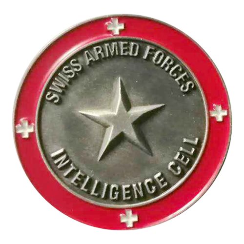 Swiss Air Force Analyst Challenge Coin