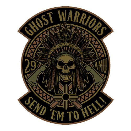 USAFE 510th FS ハロウィンPVCパッチ 510 FS Custom Patches